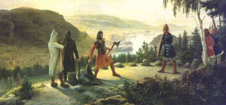 The Kings of Vestfold – Björn and his son, Gudröd